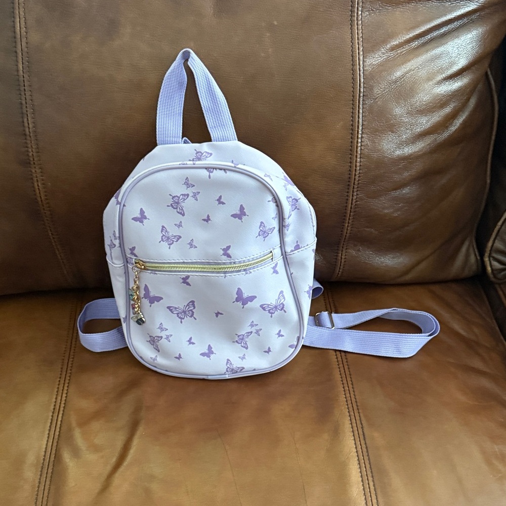 Kids Butterfly Mini Backpack - Lavender
